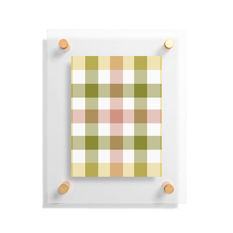 Lisa Argyropoulos Sweet Harvest Plaid Floating Acrylic Print