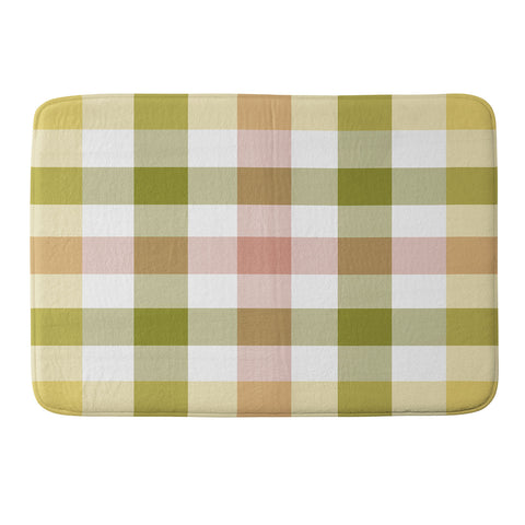 Lisa Argyropoulos Sweet Harvest Plaid Memory Foam Bath Mat