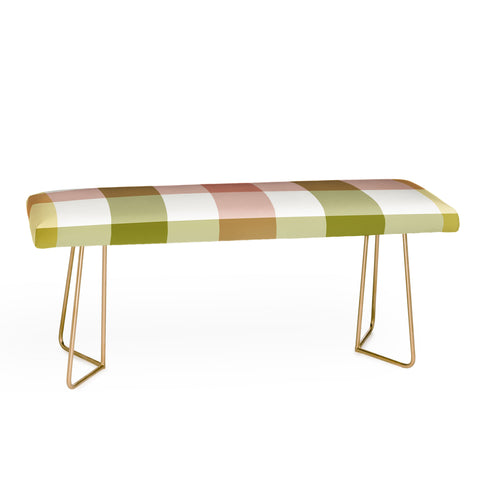Lisa Argyropoulos Sweet Harvest Plaid Bench