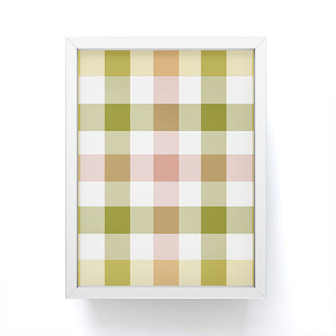 Lisa Argyropoulos Sweet Harvest Plaid Framed Mini Art Print