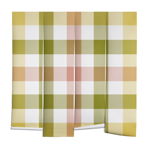 Lisa Argyropoulos Sweet Harvest Plaid Wall Mural