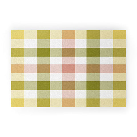 Lisa Argyropoulos Sweet Harvest Plaid Welcome Mat
