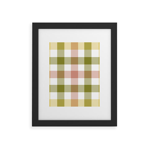 Lisa Argyropoulos Sweet Harvest Plaid Framed Art Print
