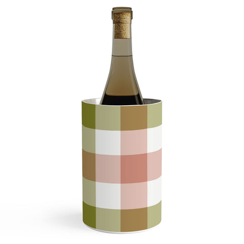 Lisa Argyropoulos Sweet Harvest Plaid Wine Chiller