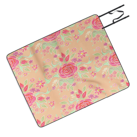 Lisa Argyropoulos Sweet Rose Delight Picnic Blanket