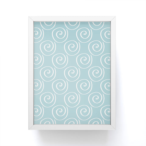 Lisa Argyropoulos Swirls Aquos Framed Mini Art Print