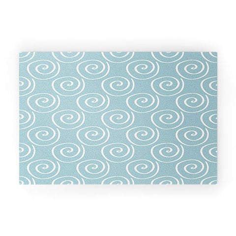 Lisa Argyropoulos Swirls Aquos Welcome Mat