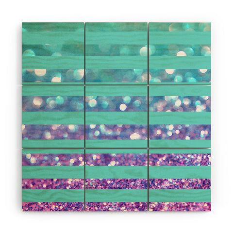 Lisa Argyropoulos Tango Frost Stripes Wood Wall Mural