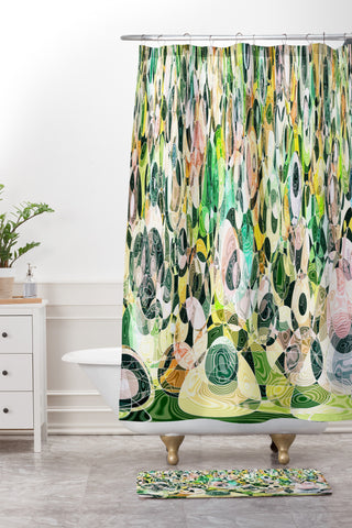 Lisa Argyropoulos Tempest Shower Curtain And Mat