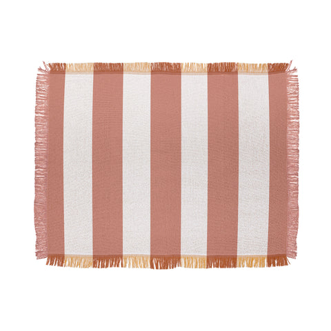 Lisa Argyropoulos Terra Stripe Throw Blanket