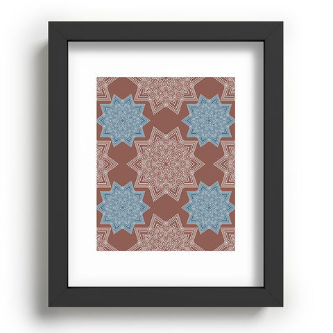 Lisa Argyropoulos Terracotta Sun Recessed Framing Rectangle