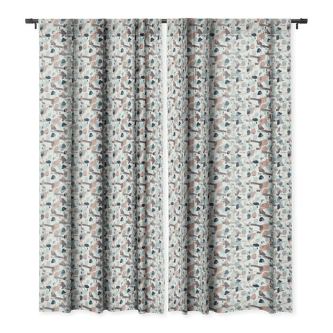 Lisa Argyropoulos Terrazzo Dance Blackout Window Curtain