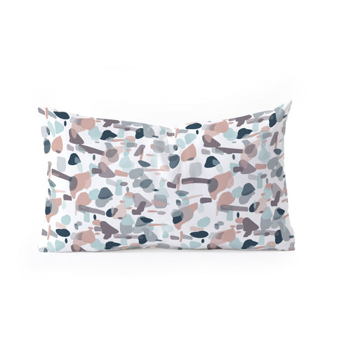 Lisa Argyropoulos Terrazzo Dance Oblong Throw Pillow