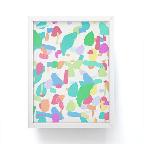 Lisa Argyropoulos Terrazzo Party Framed Mini Art Print