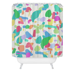 Lisa Argyropoulos Terrazzo Party Shower Curtain