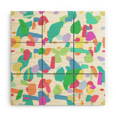 Lisa Argyropoulos Terrazzo Party Wood Wall Mural