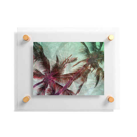 Lisa Argyropoulos Textured Palms Floating Acrylic Print