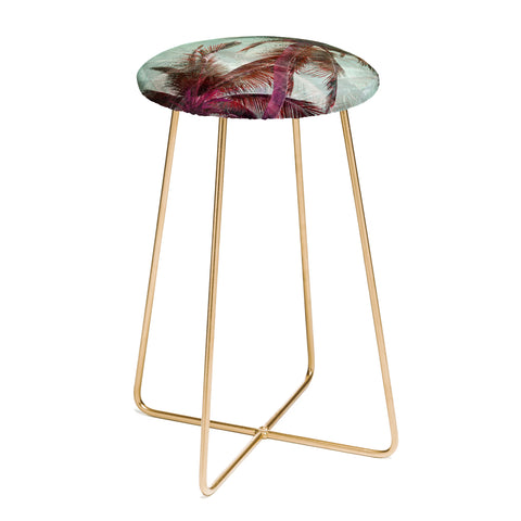 Lisa Argyropoulos Textured Palms Counter Stool