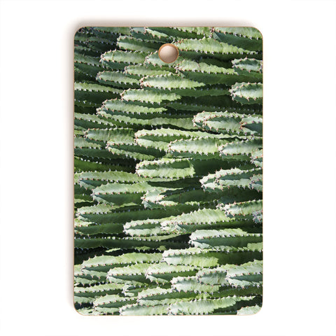 Lisa Argyropoulos The Gathering Green Cutting Board Rectangle