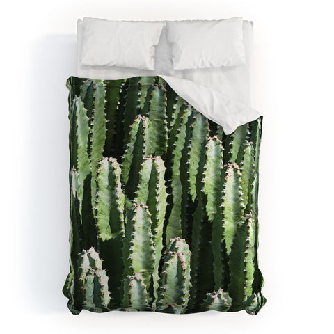 Lisa Argyropoulos The Gathering Green Duvet Cover