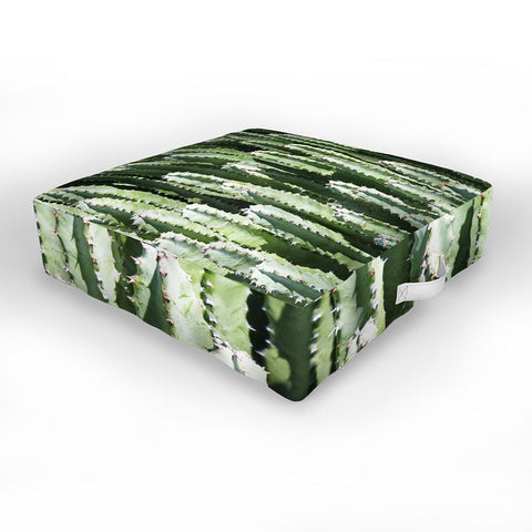 Lisa Argyropoulos The Gathering Green Outdoor Floor Cushion