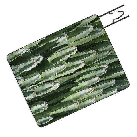 Lisa Argyropoulos The Gathering Green Picnic Blanket