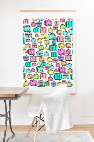 Lisa Argyropoulos Travelers Pastel Art Print And Hanger