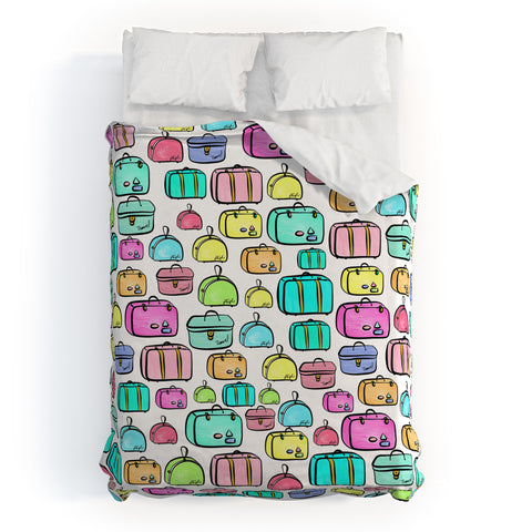 Lisa Argyropoulos Travelers Pastel Duvet Cover