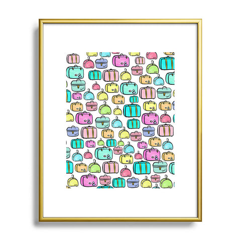 Lisa Argyropoulos Travelers Pastel Metal Framed Art Print