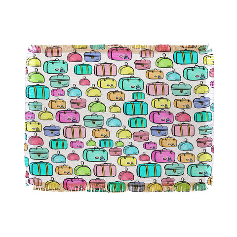 Lisa Argyropoulos Travelers Pastel Throw Blanket