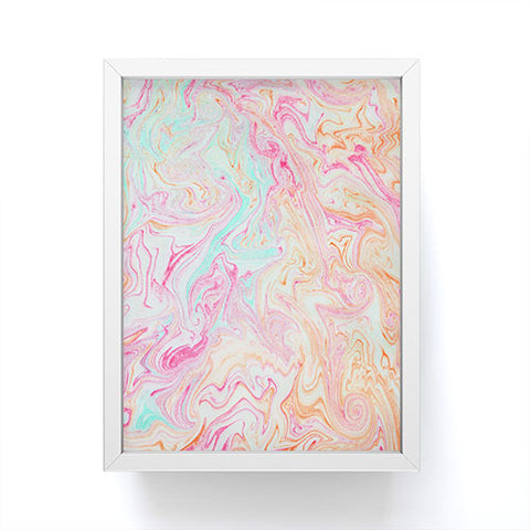 Lisa Argyropoulos Tutti Frutti Marble Framed Mini Art Print