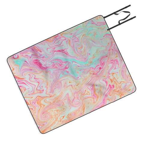 Lisa Argyropoulos Tutti Frutti Marble Picnic Blanket
