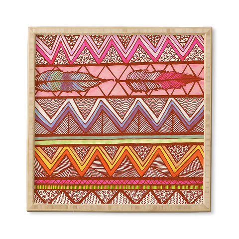 Lisa Argyropoulos Two Feathers Framed Wall Art