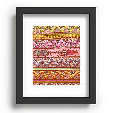 Lisa Argyropoulos Two Feathers Recessed Framing Rectangle