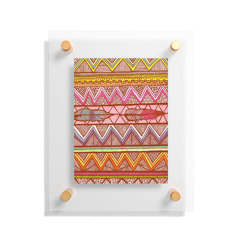 Lisa Argyropoulos Two Feathers Floating Acrylic Print