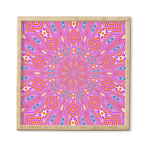 Lisa Argyropoulos Urban Aztec Reverse Framed Wall Art