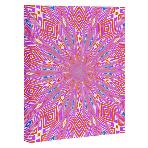 Lisa Argyropoulos Urban Aztec Reverse Art Canvas