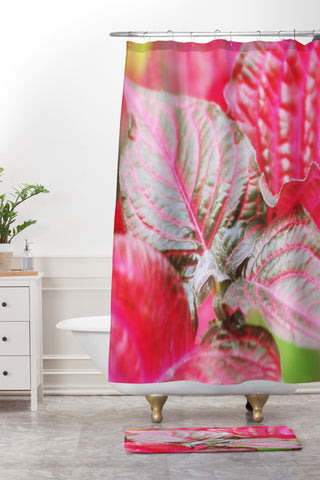 Lisa Argyropoulos Vibrant Shower Curtain And Mat