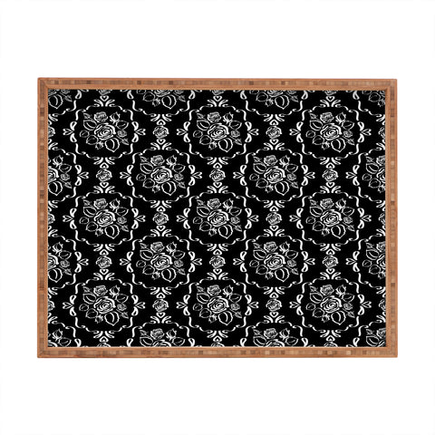 Lisa Argyropoulos Victorian Romance Noir Rectangular Tray