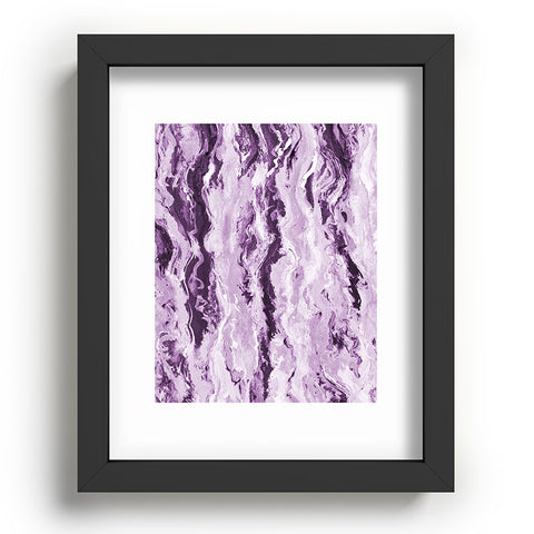 Lisa Argyropoulos Violet Melt Recessed Framing Rectangle