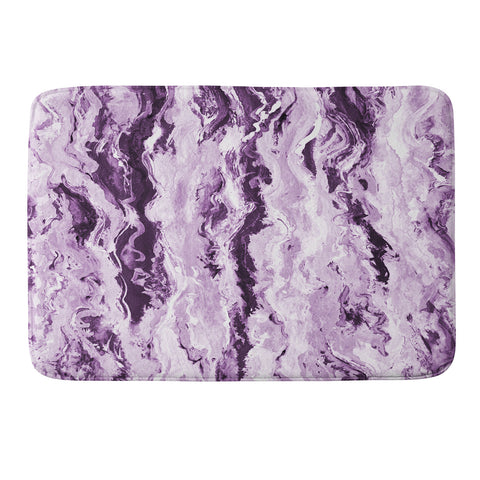 Lisa Argyropoulos Violet Melt Memory Foam Bath Mat