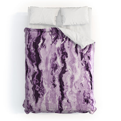 Lisa Argyropoulos Violet Melt Comforter