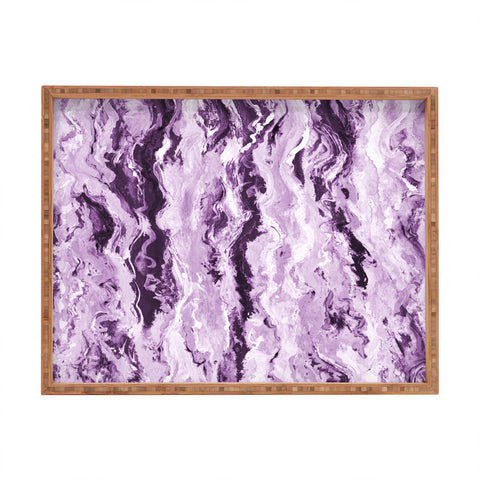 Lisa Argyropoulos Violet Melt Rectangular Tray