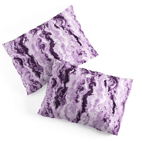 Lisa Argyropoulos Violet Melt Pillow Shams