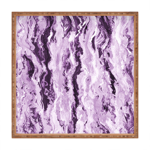 Lisa Argyropoulos Violet Melt Square Tray