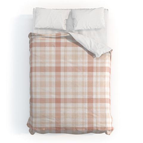 Lisa Argyropoulos Warmly Blushed Plaid Comforter