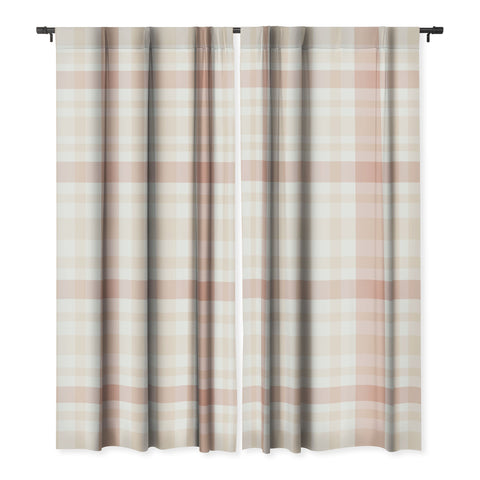 Lisa Argyropoulos Warmly Blushed Plaid Blackout Non Repeat