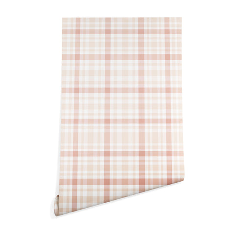 Lisa Argyropoulos Warmly Blushed Plaid Wallpaper
