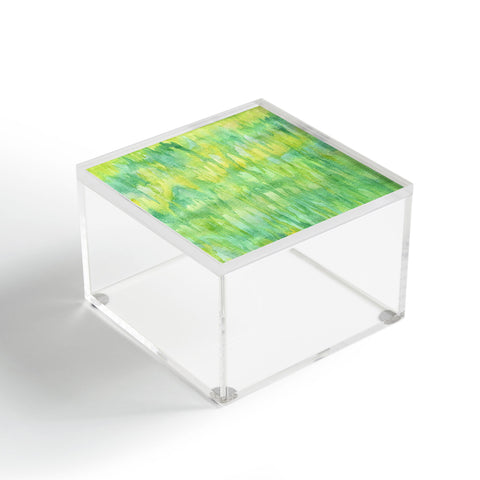 Lisa Argyropoulos Watercolor Greenery Acrylic Box