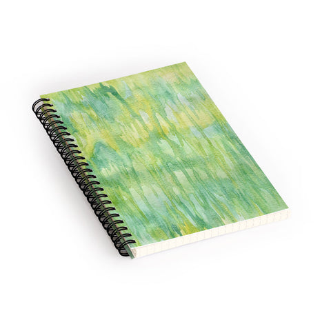 Lisa Argyropoulos Watercolor Greenery Spiral Notebook